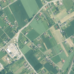Kaczyce map(satellite map)