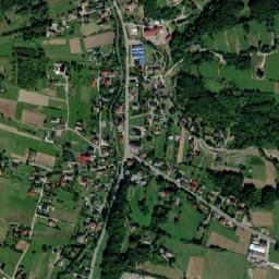 Trzemeśnia map(satellite map)