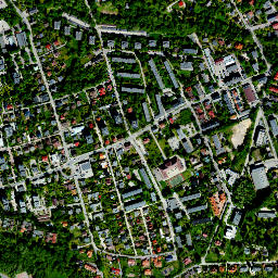Bielsko-Biała map(satellite map)