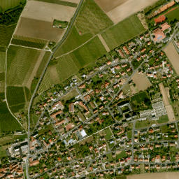 Dettelbach map(satellite map)