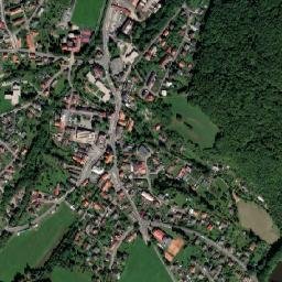 Komárov map(satellite map)