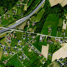 Pogórze map(satellite map)