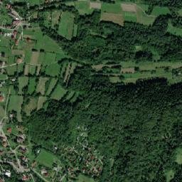 Poręba map(satellite map)