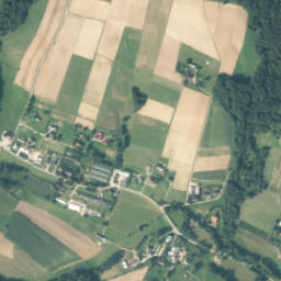 Jastrzębia map(satellite map)