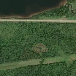 Trans-Canada Highway, Caramat, ON High Resolution Satellite Map