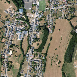 Bettborn map(satellite map)