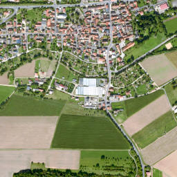 Uettingen map(satellite map)