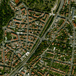 Würzburg map(satellite map)