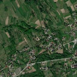 Trzebunia map(satellite map)