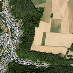 Larochette map(satellite map)