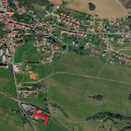 Nový Knín map(satellite map)