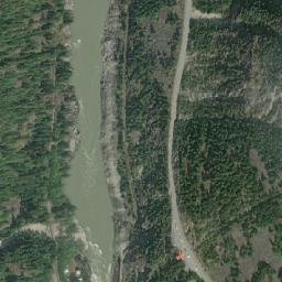 Trans-Canada Highway, Fraser Valley A High Resolution Satellite Map