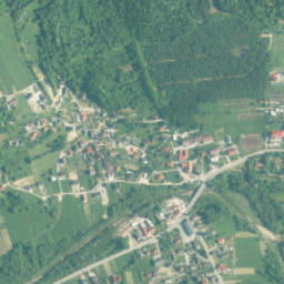 Budzów map(satellite map)