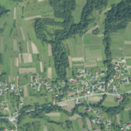 Bieńkówka map(satellite map)
