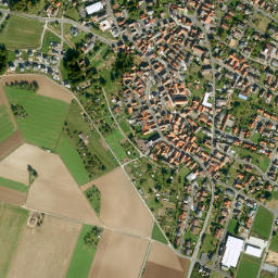 Röllbach map(satellite map)