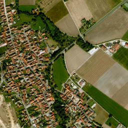 Kleinlangheim map(satellite map)