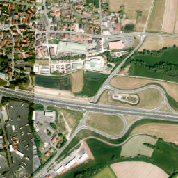 Geiselwind map(satellite map)