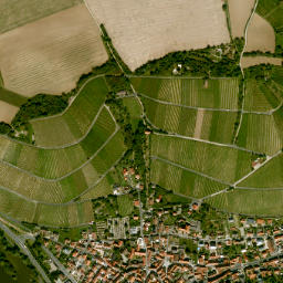 Randersacker map(satellite map)