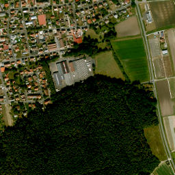 Albertshofen map(satellite map)