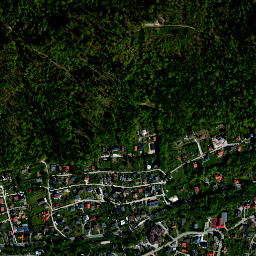 Bystra map(satellite map)