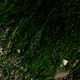 Powiat bielski map(satellite map)