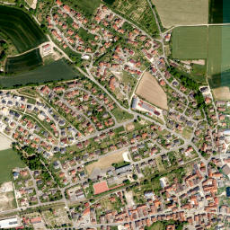 Mühlhausen map(satellite map)