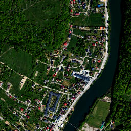 Czernichów map(satellite map)