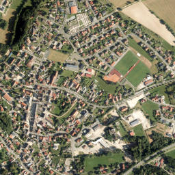 Kirchenthumbach map(satellite map)