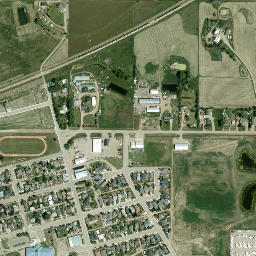 625 50 Avenue, Coalhurst, AB T0L 0V0 High Resolution Satellite Map