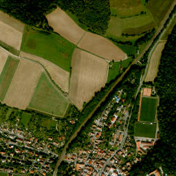 Reichenberg map(satellite map)