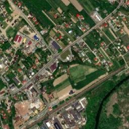 Biecz map(satellite map)