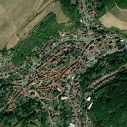 Obermoschel map(satellite map)