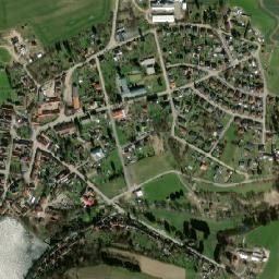 Postupice map(satellite map)