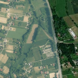 Powiat cieszyński map(satellite map)