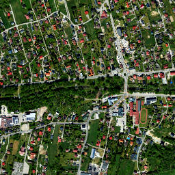 Buczkowice map(satellite map)