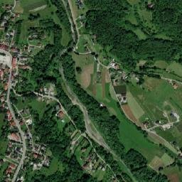 Tymbark map(satellite map)