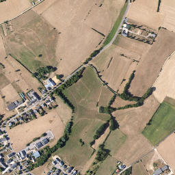 Tuntange map(satellite map)