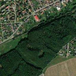 Tlučná map(satellite map)