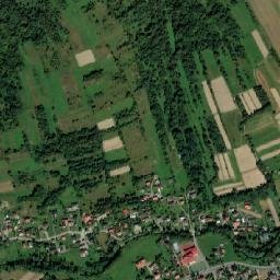Ślemień map(satellite map)