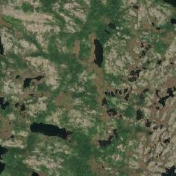 Fogo Island map(satellite map)