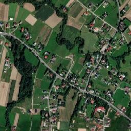 Łużna map(satellite map)
