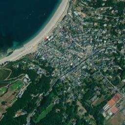 Étretat map(satellite map)