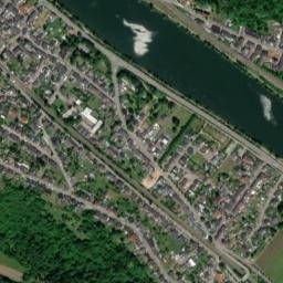 Wasserliesch map(satellite map)