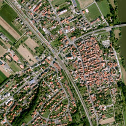 Winterhausen map(satellite map)