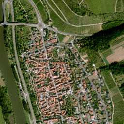 Sommerhausen map(satellite map)