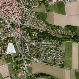 Mainbernheim map(satellite map)
