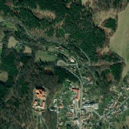 Bouzov map(satellite map)