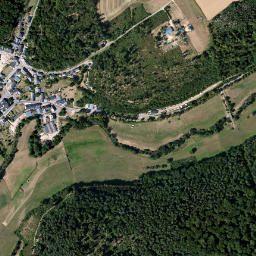 Septfontaines map(satellite map)