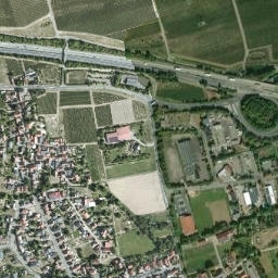 Gundersheim map(satellite map)
