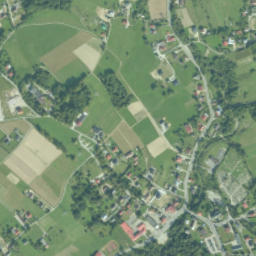 Łętownia map(satellite map)